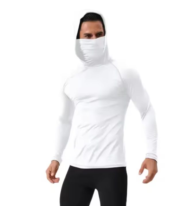 Camiseta De Capucha Y Tapabocas