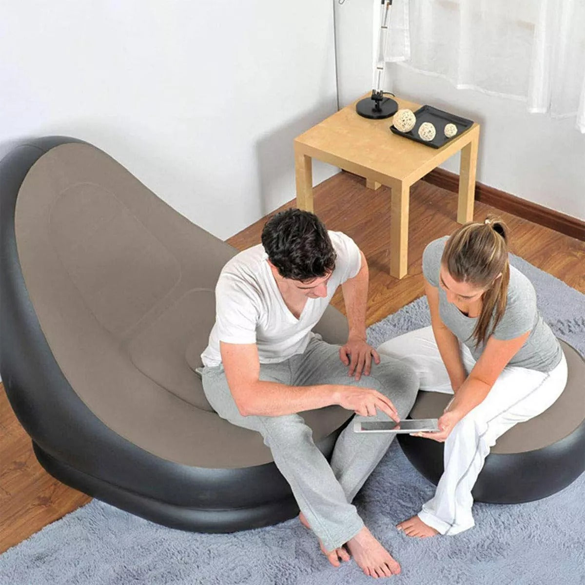 Sillones Inflables Reclinable Puff